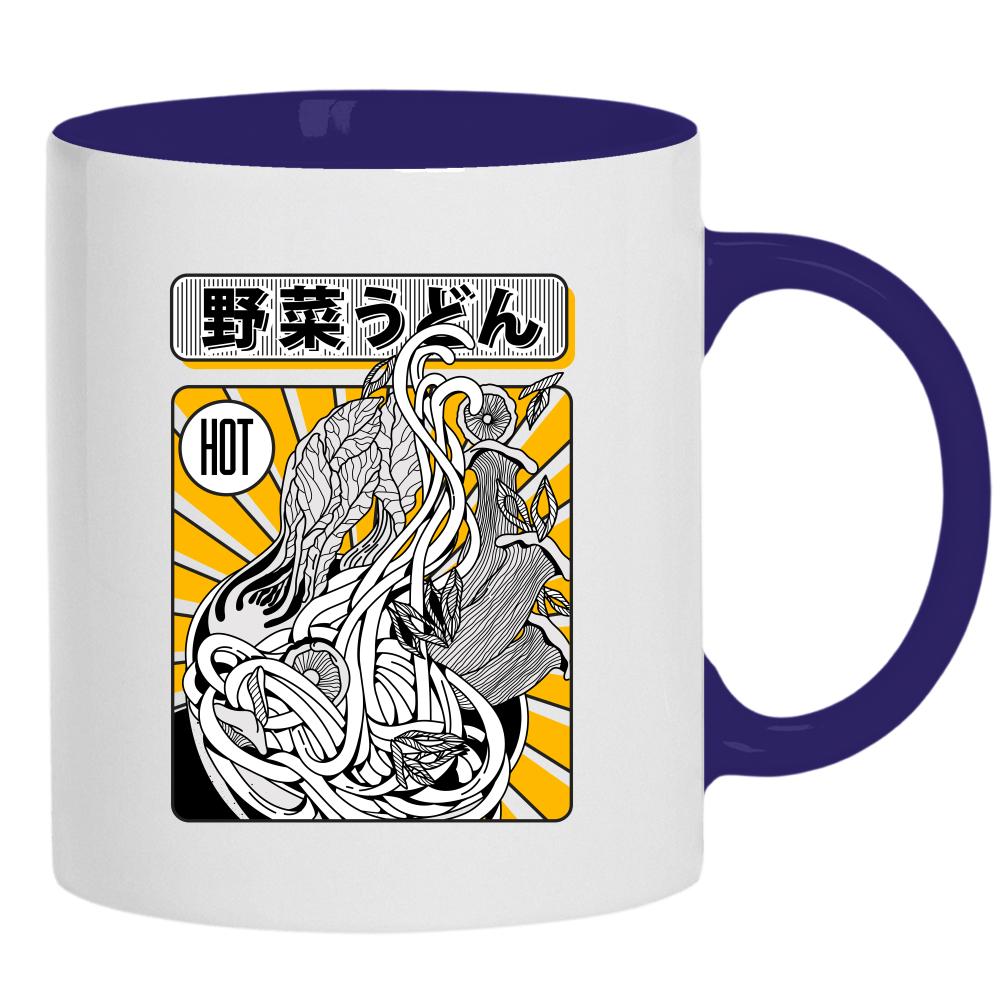 Ramen 3 kubek ucho kolor kolor navy