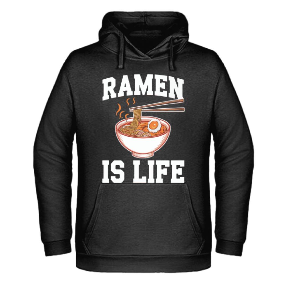 Ramen is life bluza męska z kapturem