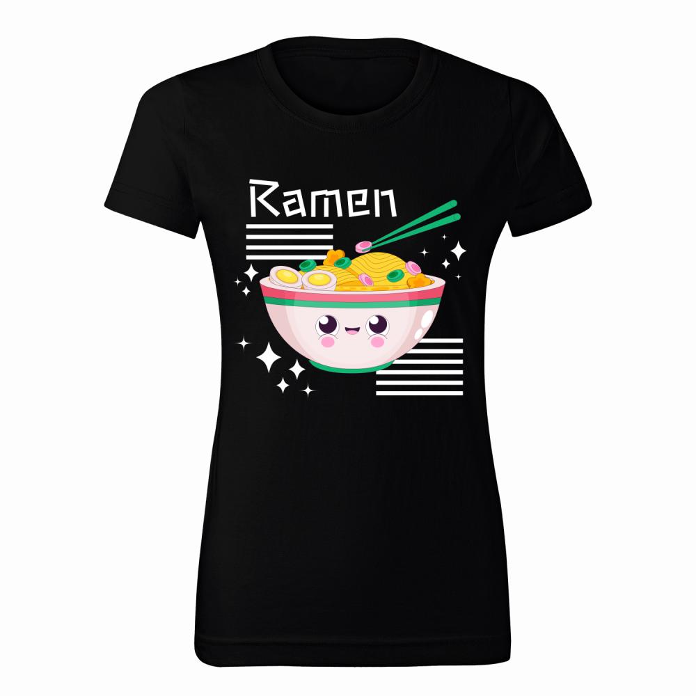 Ramen koszulka damska