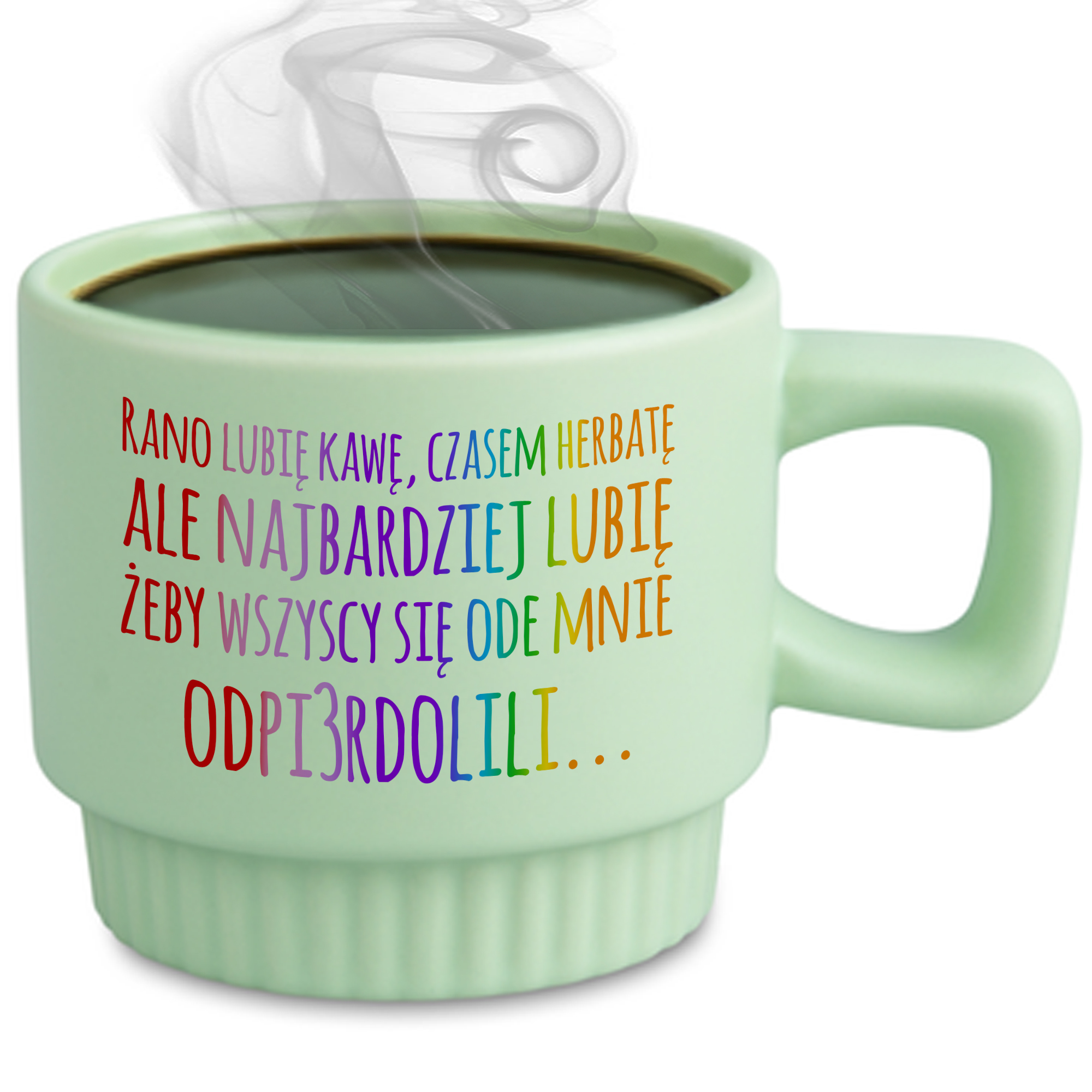 Rano lubię kawę, czasem herbatę