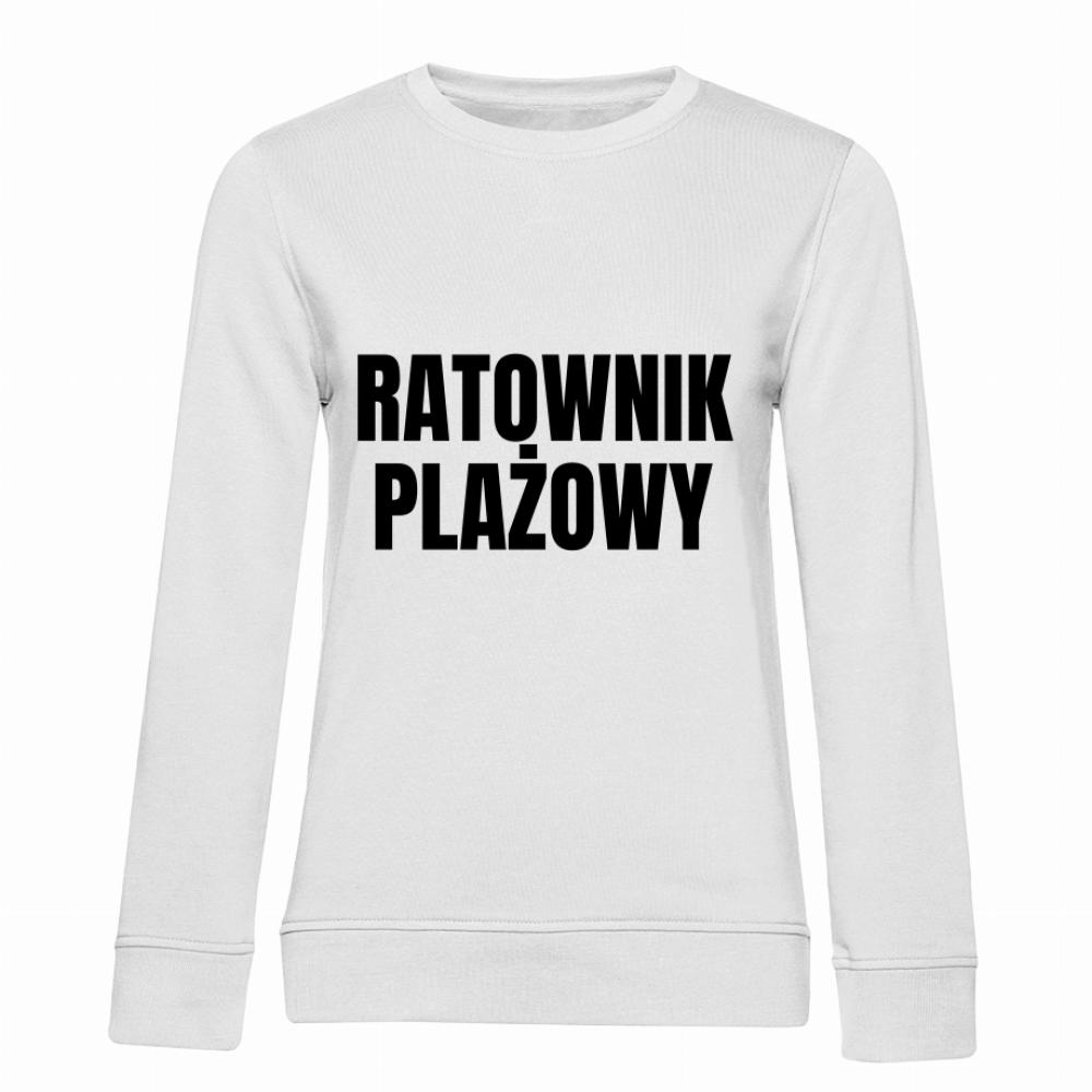 Ratownik Plażowy bluza damska bez kaptura