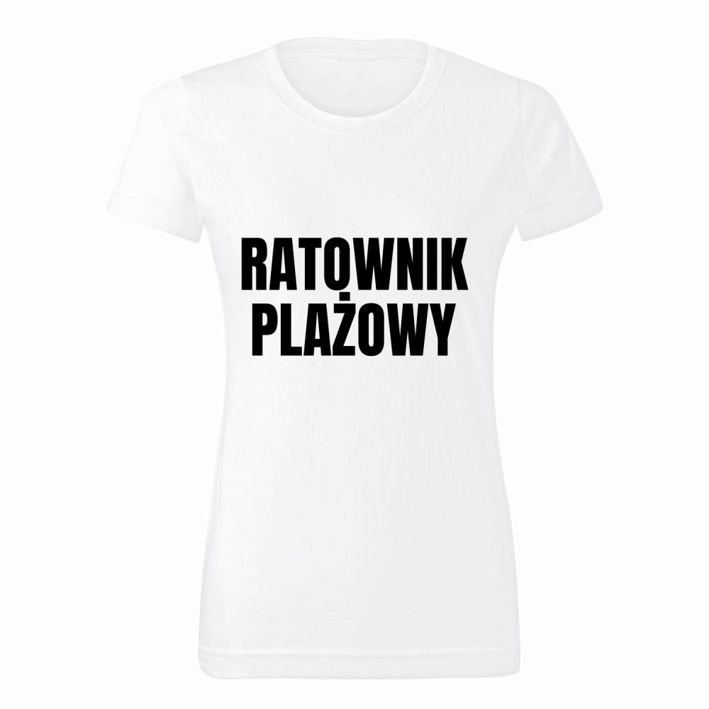 Ratownik Plażowy koszulka damska