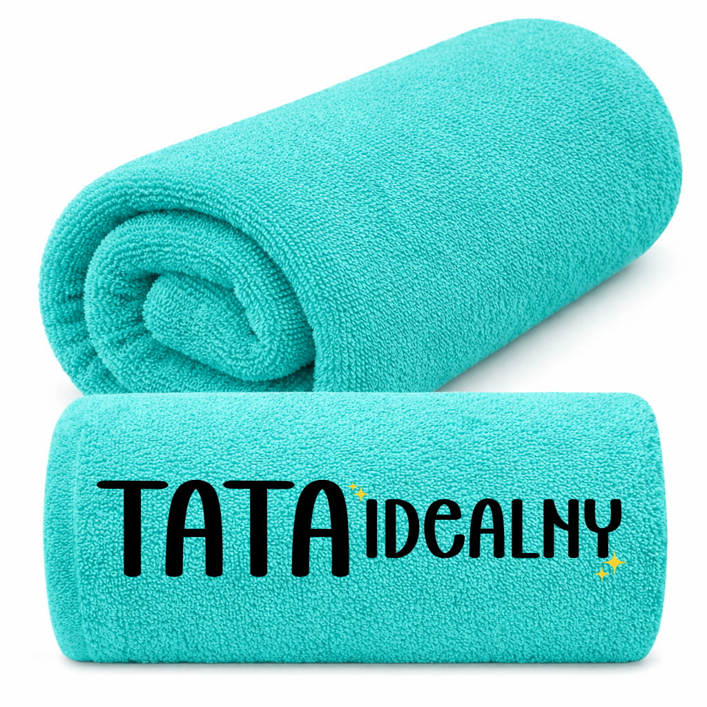 Ręcznik Tata idealny ręcznik 50x100 kolor turquoise