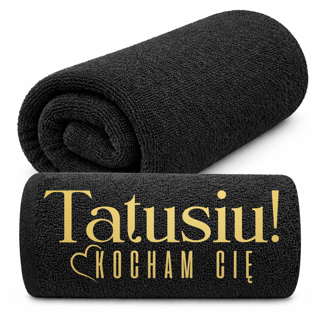 Ręcznik Tatusiu kocham Cię