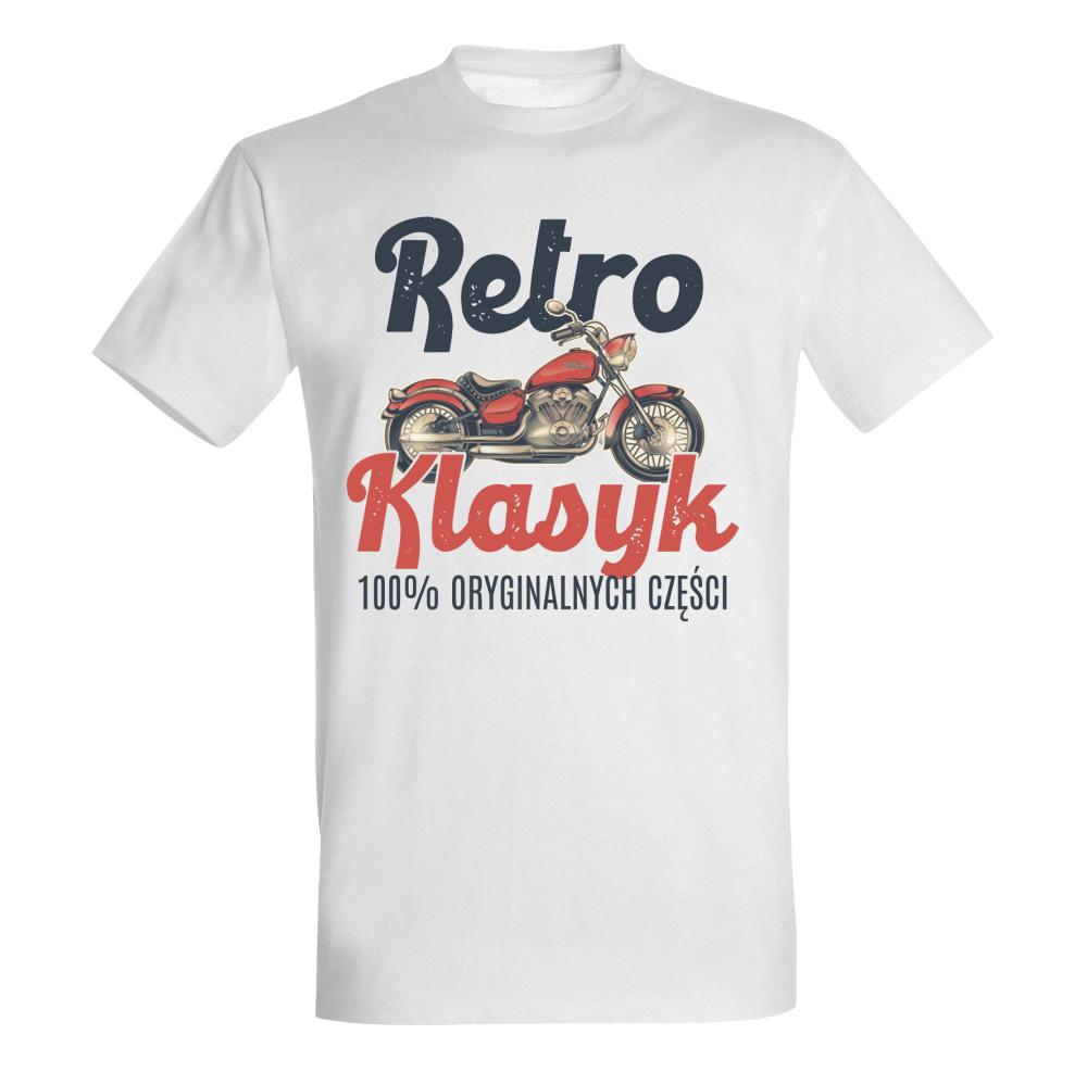 Retro Klasyk – 100% oryginalnych części koszulka męska