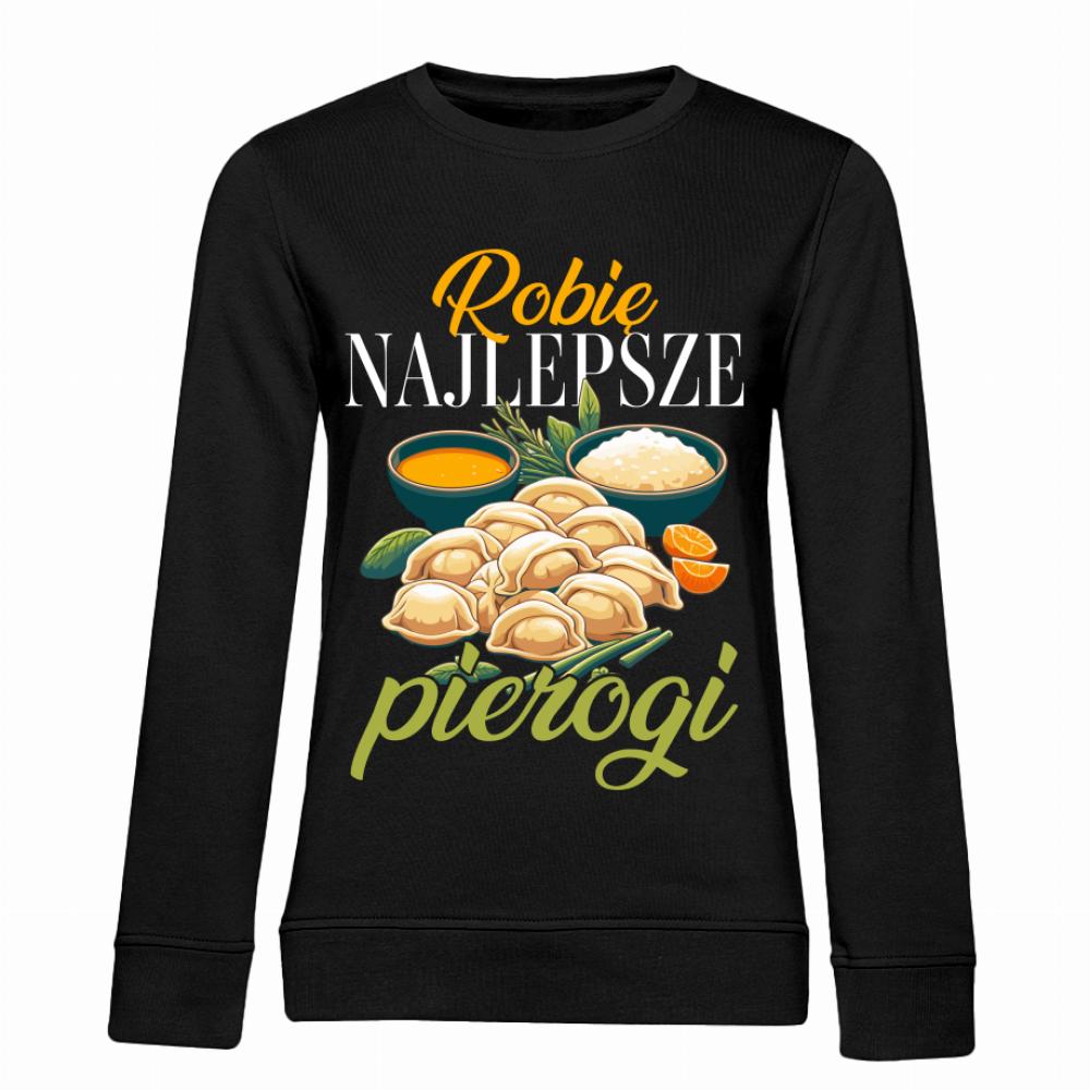 Robię najlepsze pierogi 2 bluza damska bez kaptura