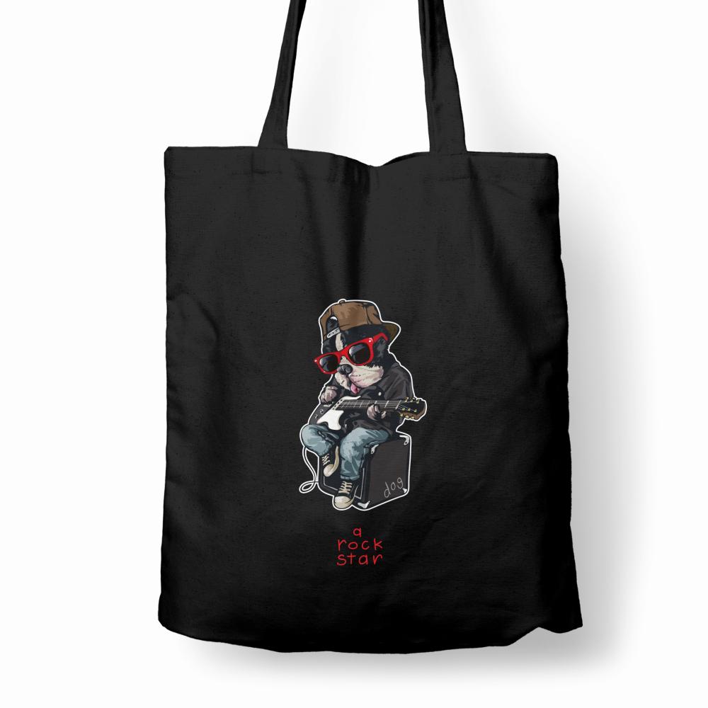 Rock Star torba bawełniana
