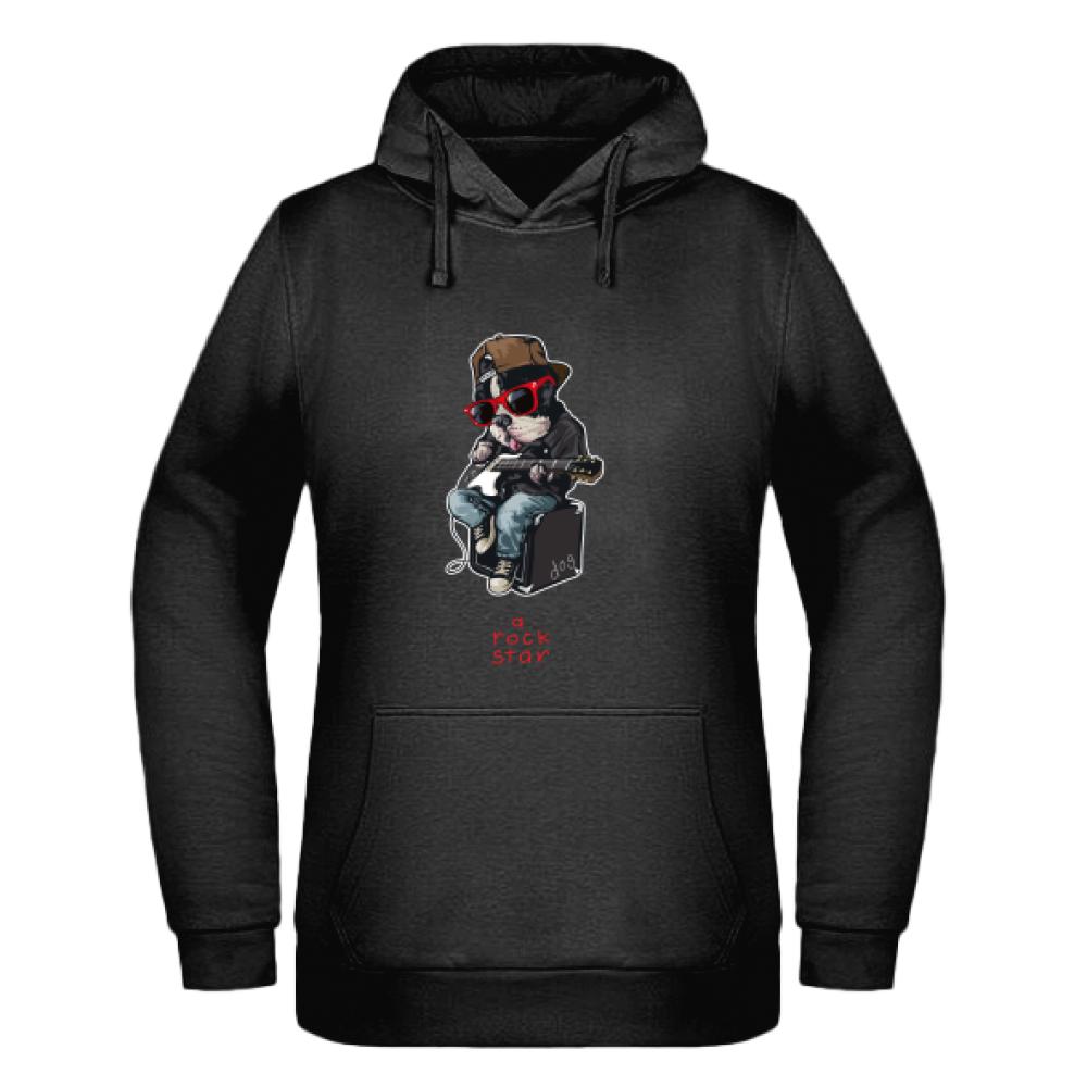 Rock Star bluza damska z kapturem