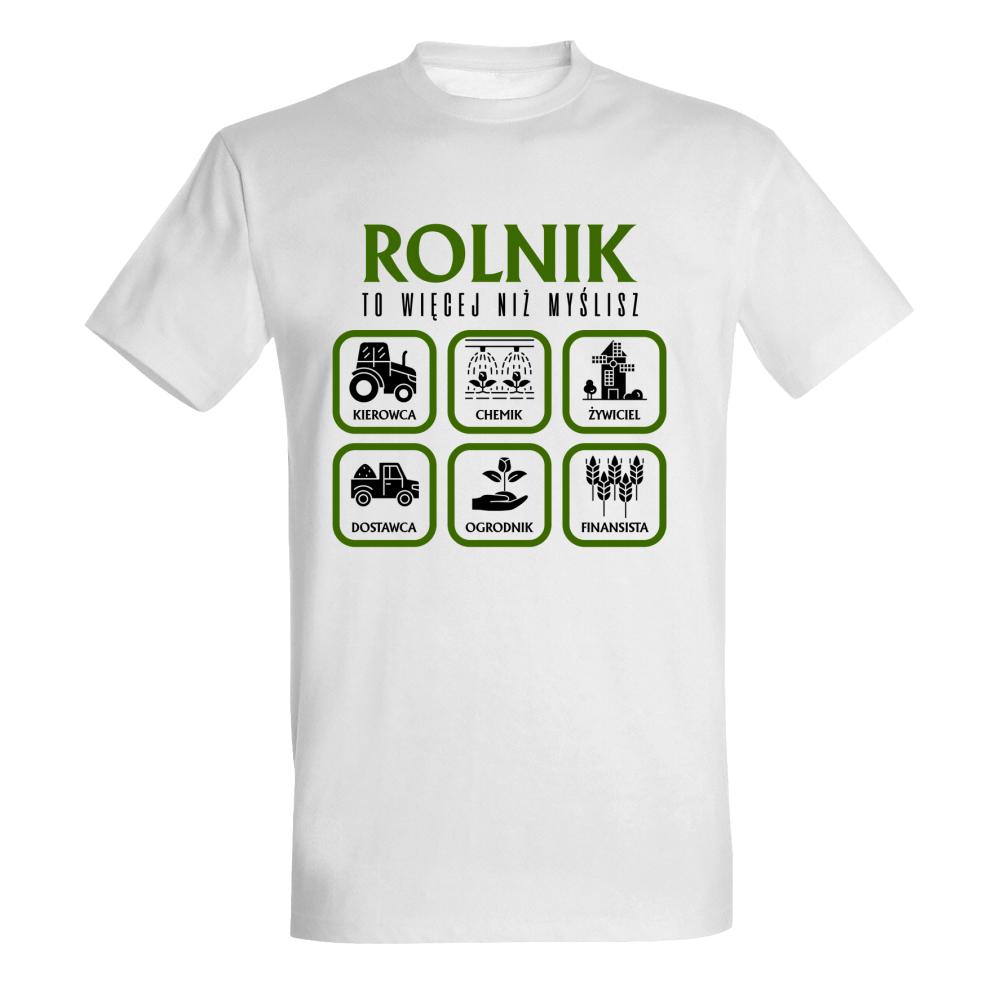 ROLNIK TO WIĘCEJ NIŻ MYŚLISZ koszulka męska