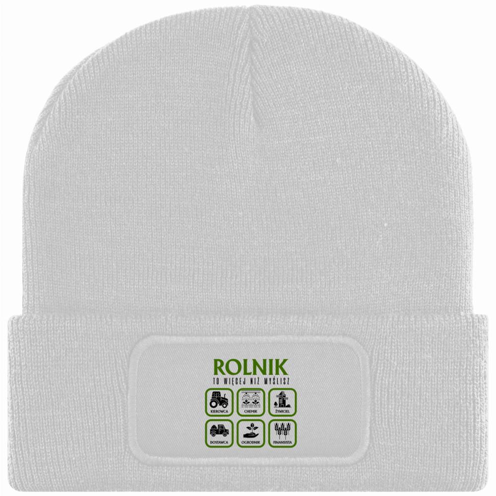 ROLNIK TO WIĘCEJ NIŻ MYŚLISZ czapka zimowa