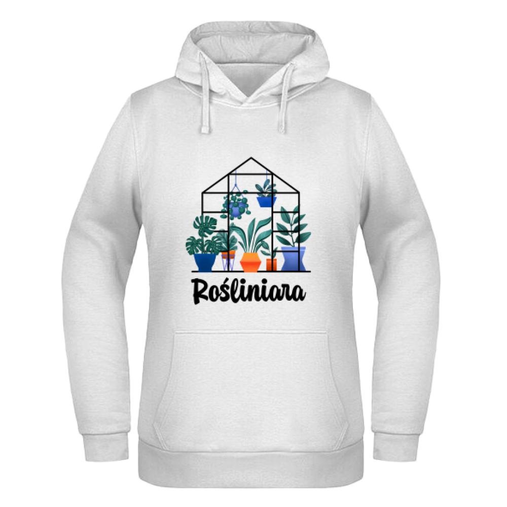 Rośslniara bluza damska z kapturem