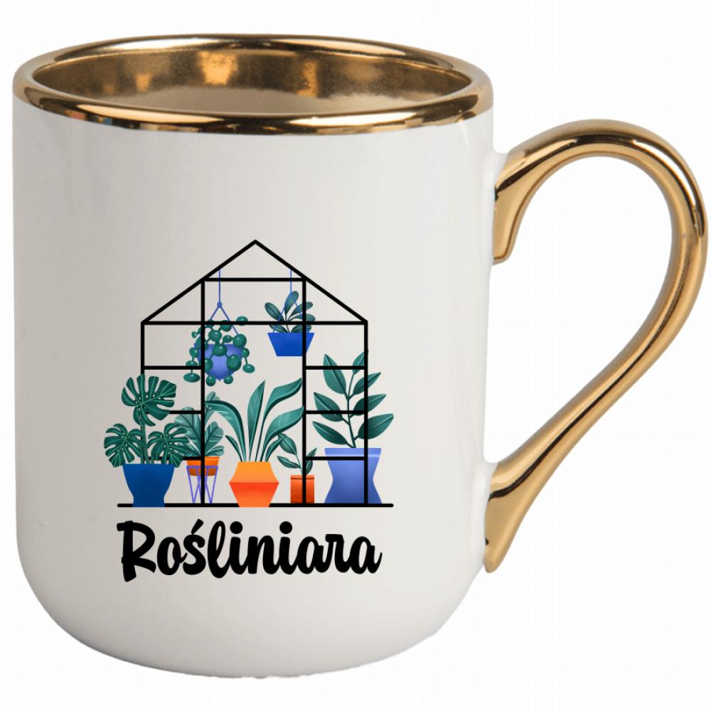Rośslniara kubek elegant biały