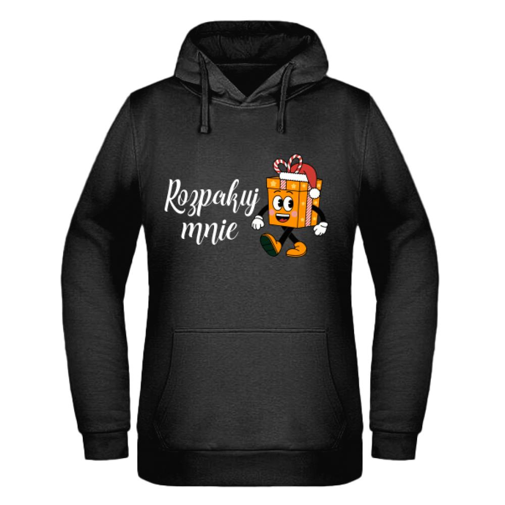 Rozpakuj mnie bluza damska z kapturem
