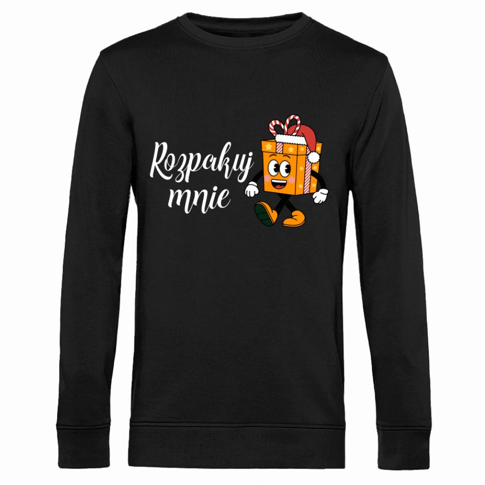 Rozpakuj mnie bluza męska bez kaptura