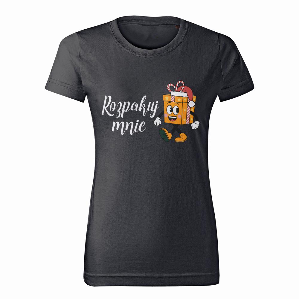 Rozpakuj mnie koszulka damska