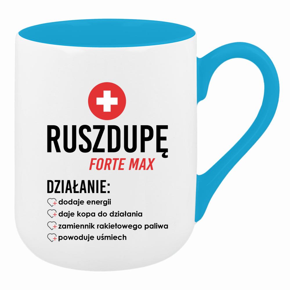 Ruszdupe Forte Max kubek coffee kolor turkusowy