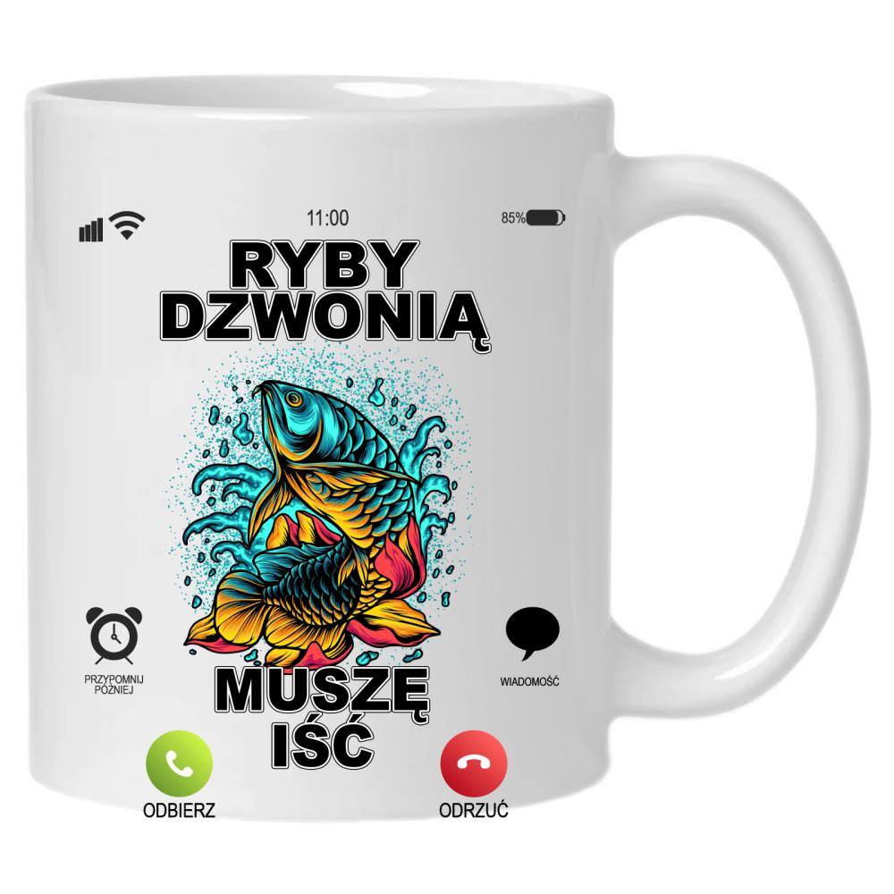 Ryby Dzwonią Muszę IŚĆ kubek