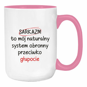 Sarkazm to mój naturalny system obronny