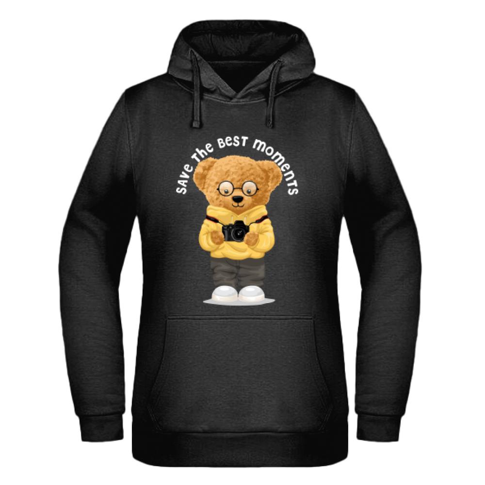 Save the Best Moments bluza damska z kapturem