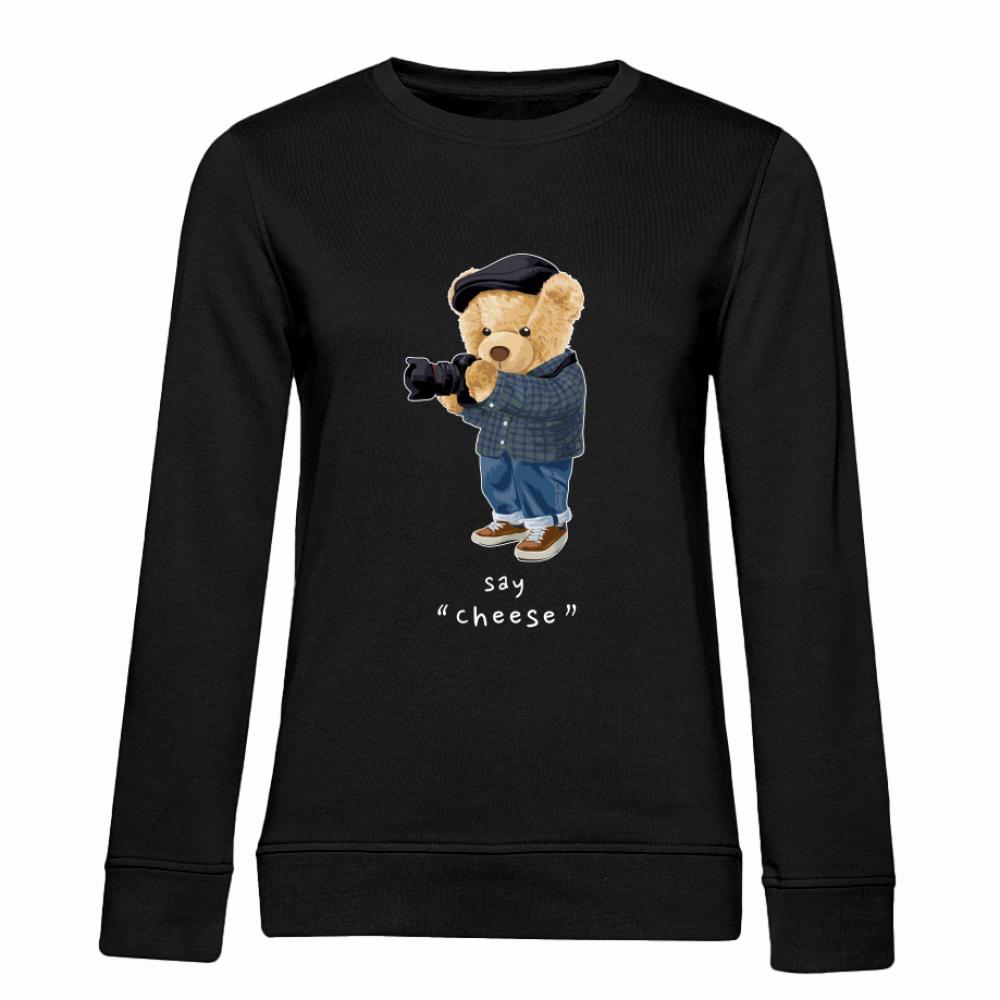 Say Cheese bluza damska bez kaptura