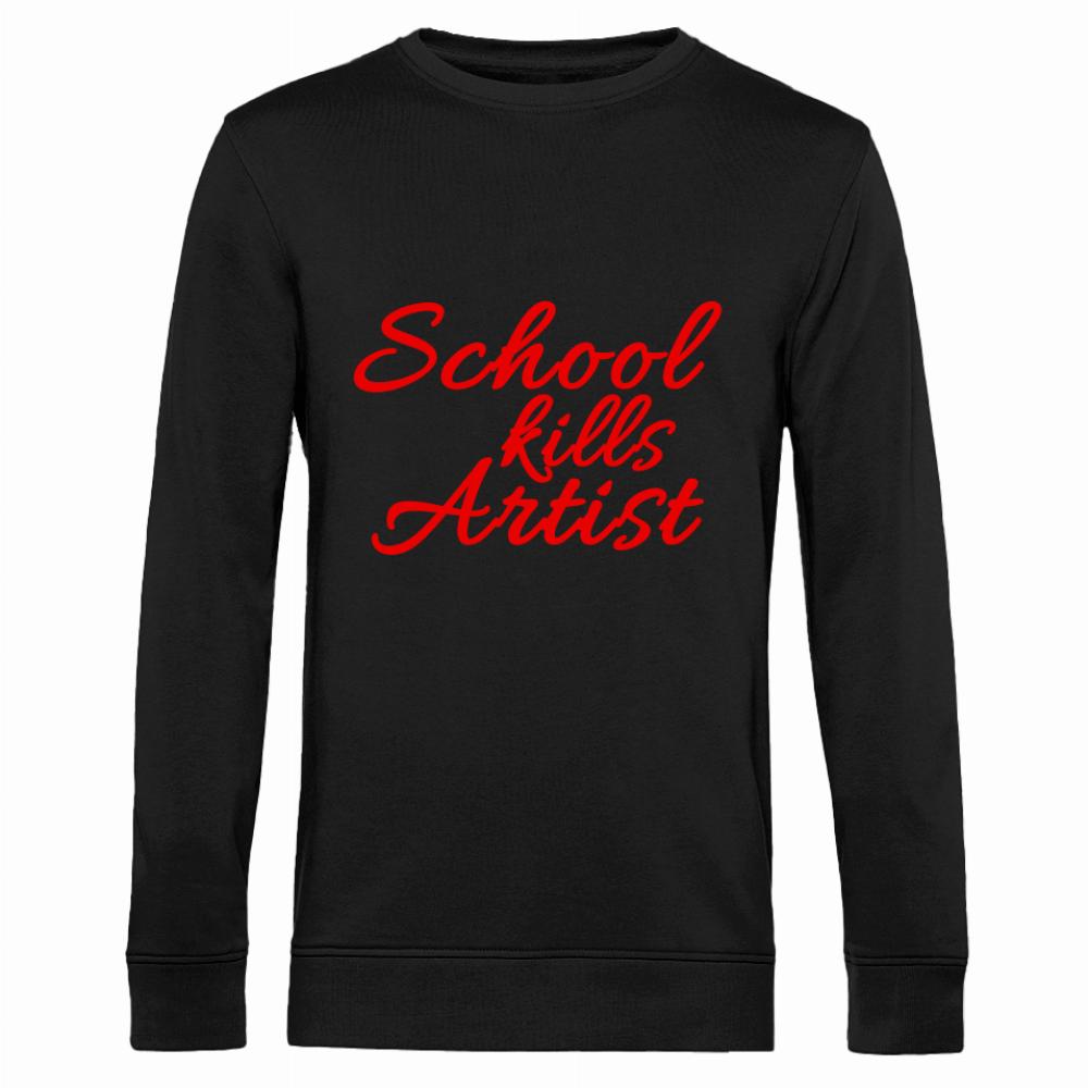 SCHOOL KILLS ARTIST bluza męska bez kaptura