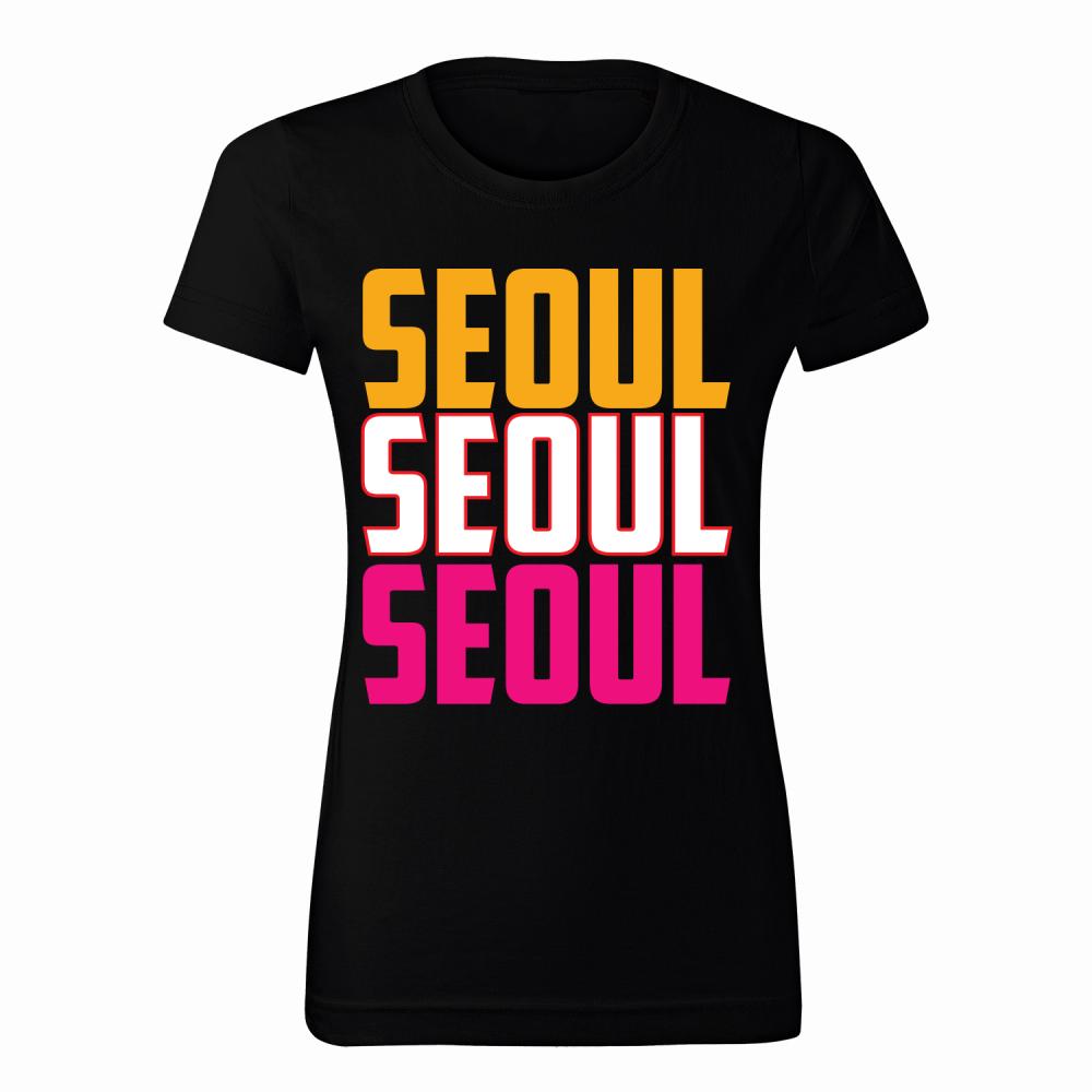 SEOUL SEOUL SEOUL koszulka damska