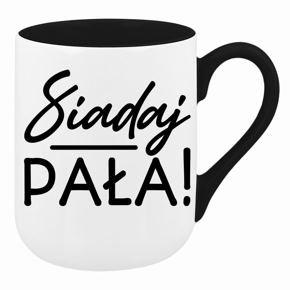 Siadaj, pała kubek coffee kolor różowy