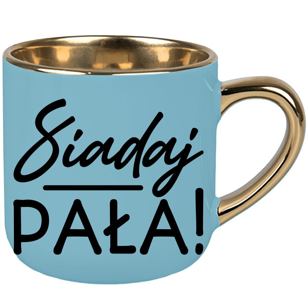 Siadaj, pała kubek elegant duży kolor niebieski 2