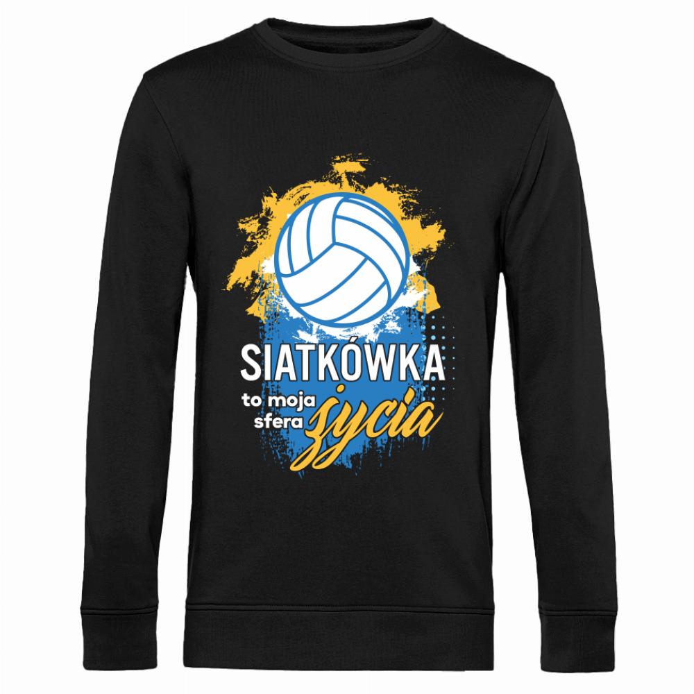 Siatkówka to moja strefa życia 2 bluza męska bez kaptura