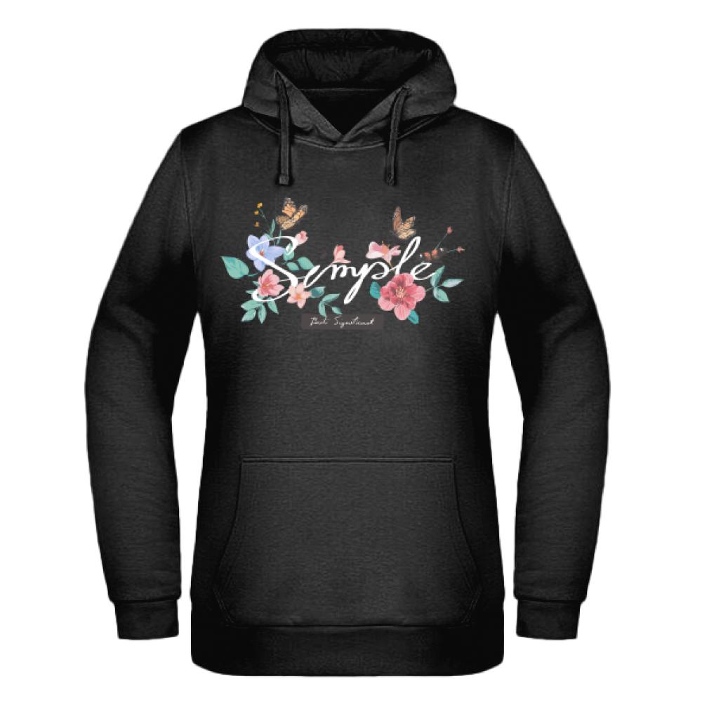 Simple but Significant bluza damska z kapturem