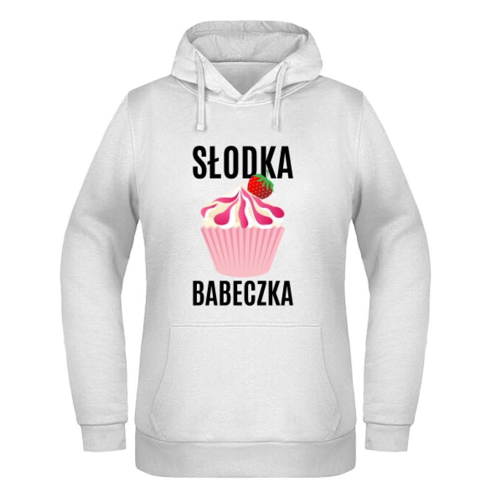 Słodka Babeczka bluza damska z kapturem