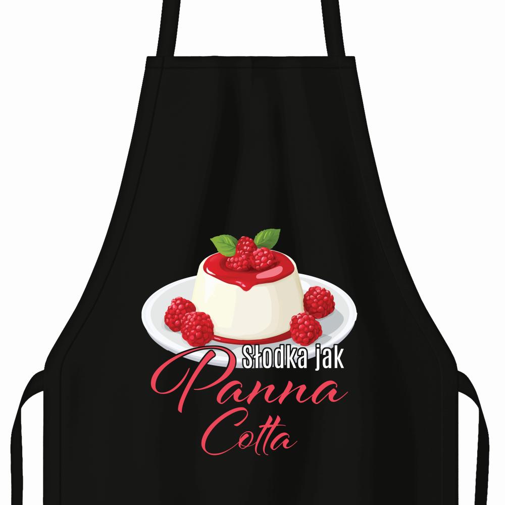 Słodka jak panna cotta fartuch