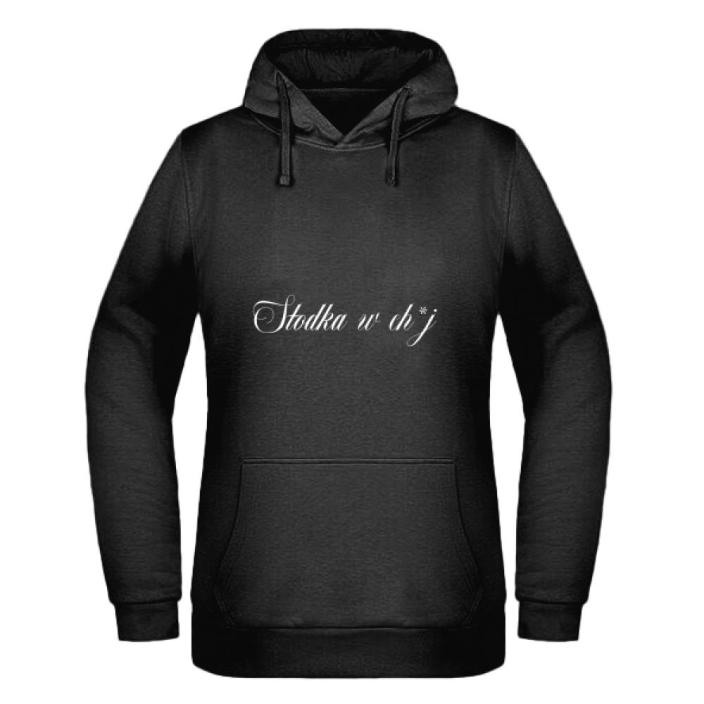 Słodka w ch*j bluza damska z kapturem