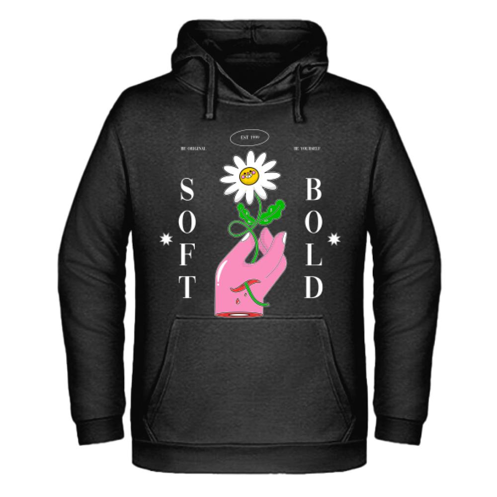 SOFT BOLD bluza męska z kapturem
