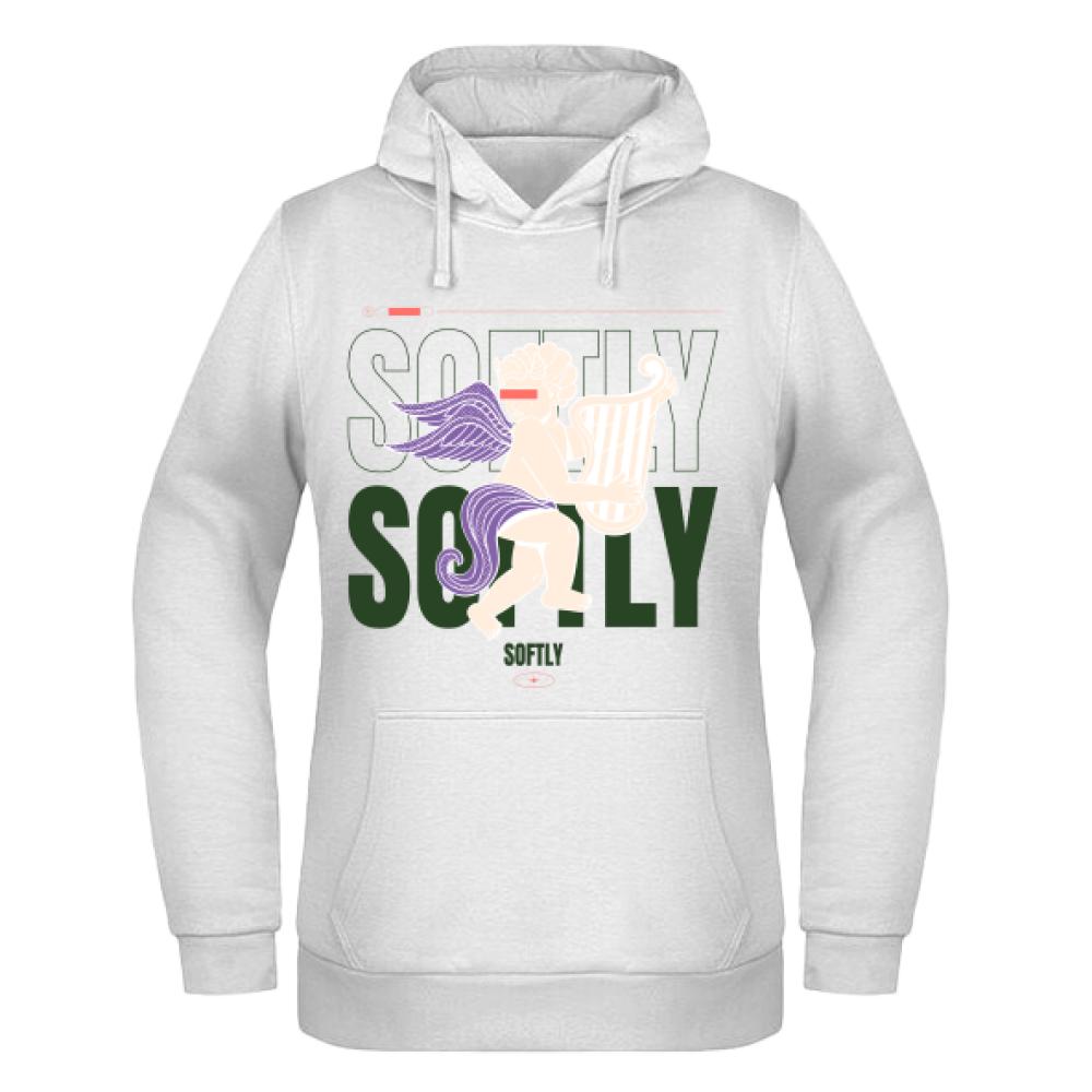 SOFTLY1 bluza damska z kapturem