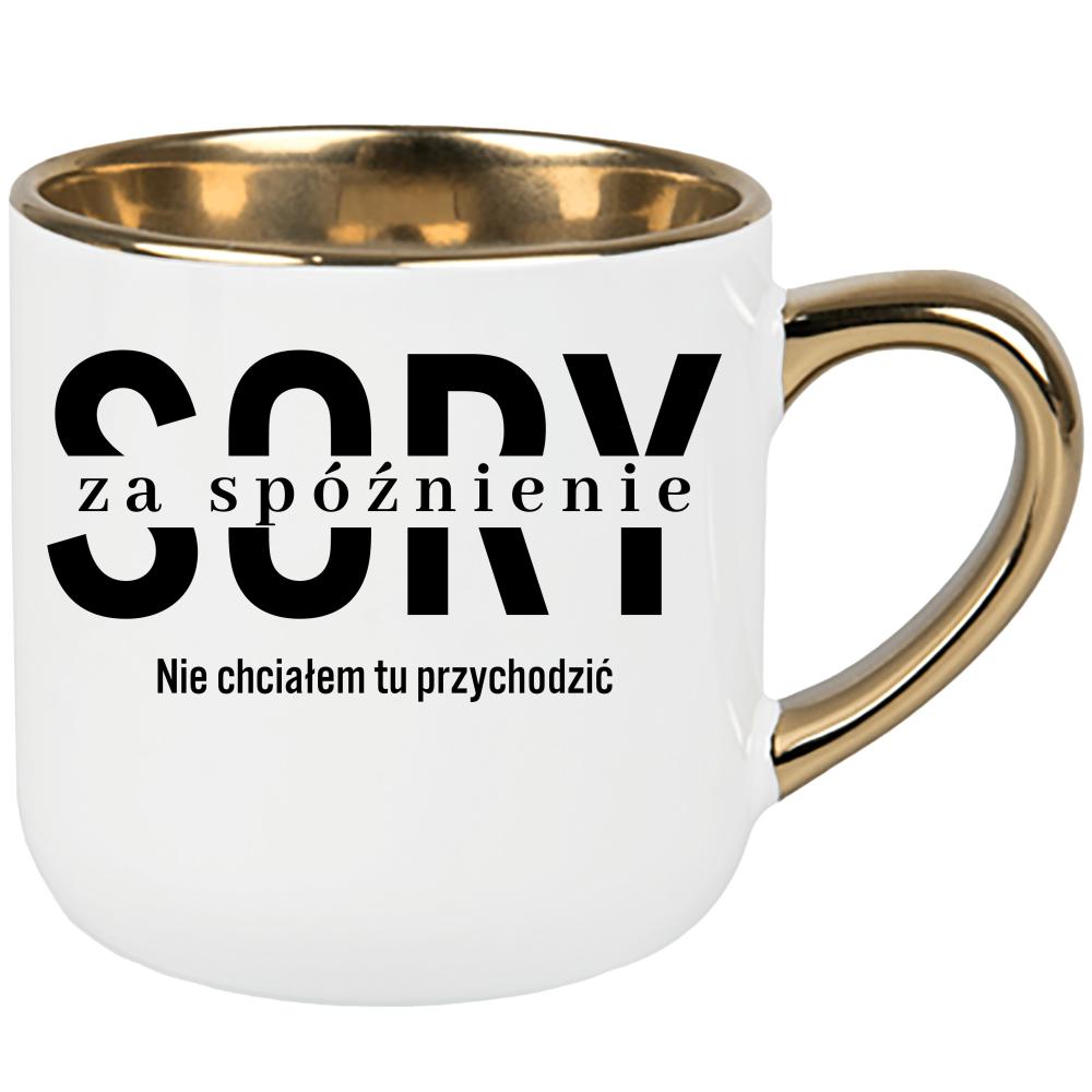 Sorry za spóźnienie. Nie chciałem przychodzić kubek elegant duży