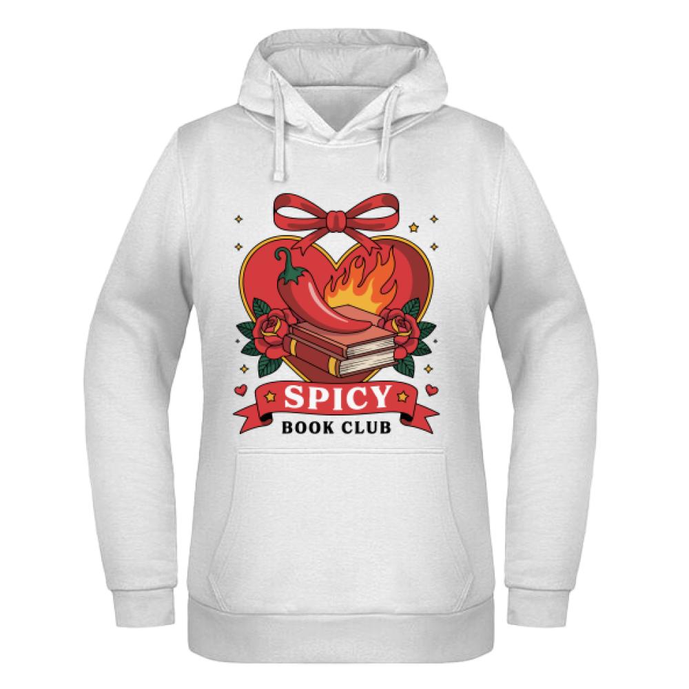 Spicy Book Club bluza damska z kapturem