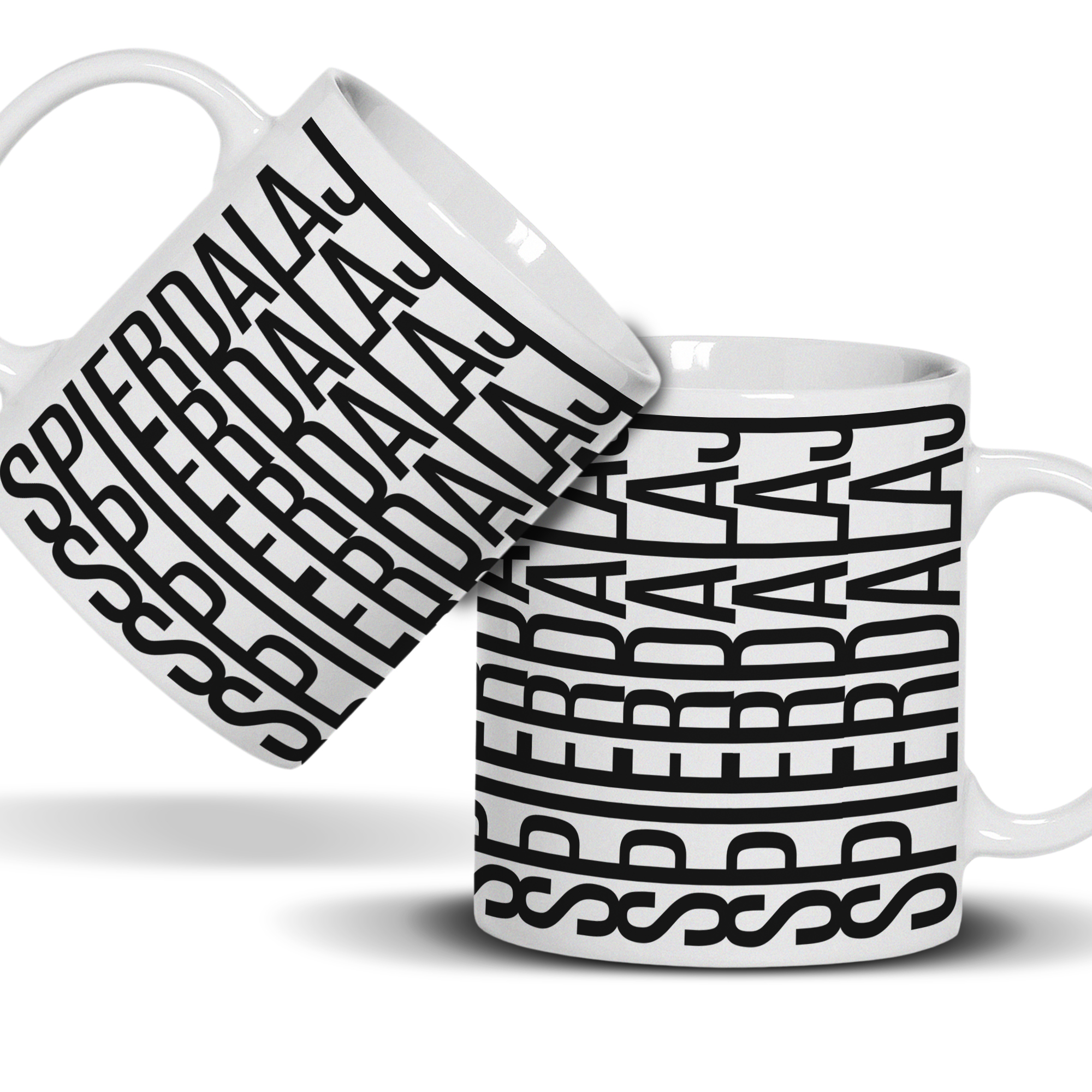 Spie*dalaj kubek pełny nadruk