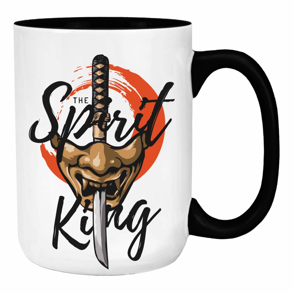 Spirit King duży kubek ucho kolor kolor pink