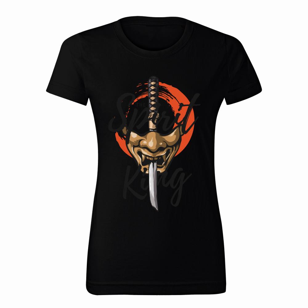 Spirit King koszulka damska kolor żółty