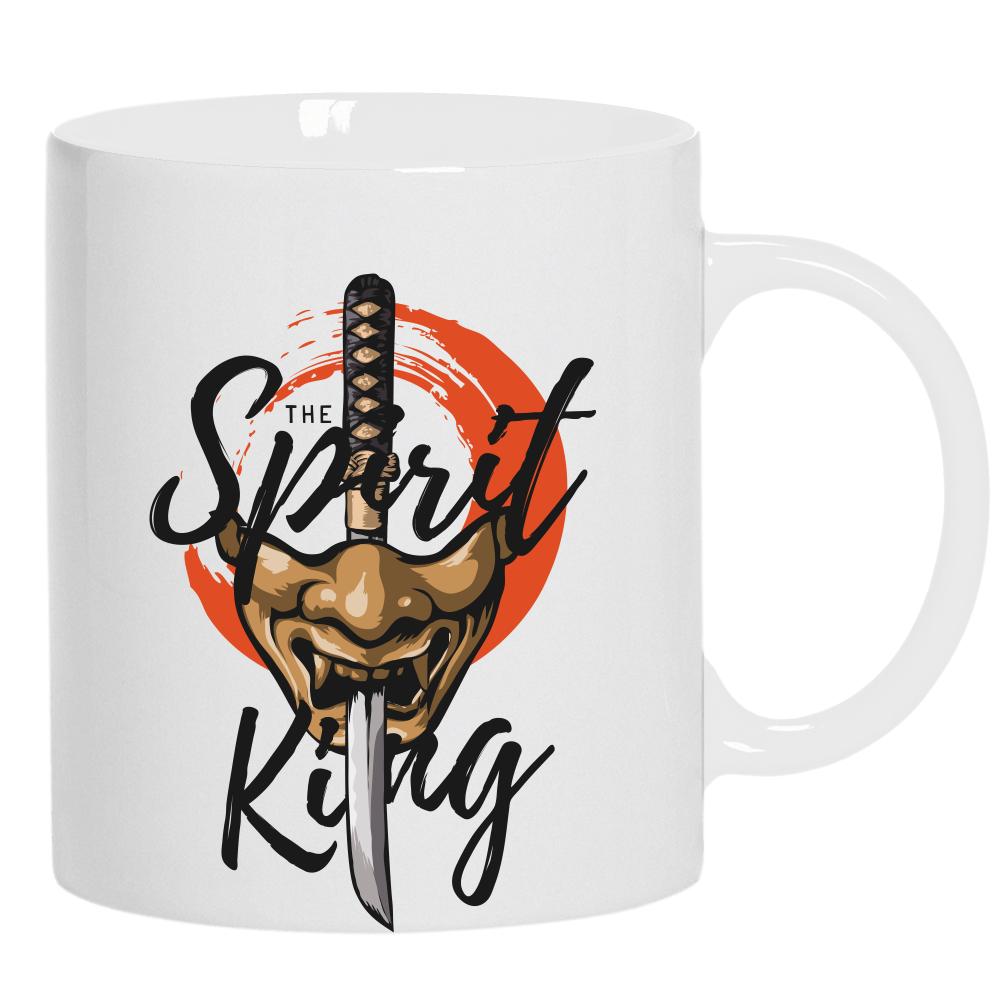 Spirit King kubek ucho kolor kolor biały
