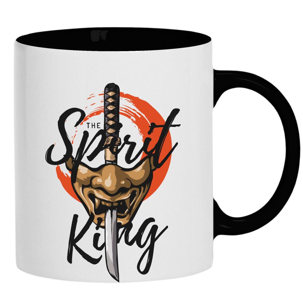 Spirit King kubek ucho kolor kolor czarnyy