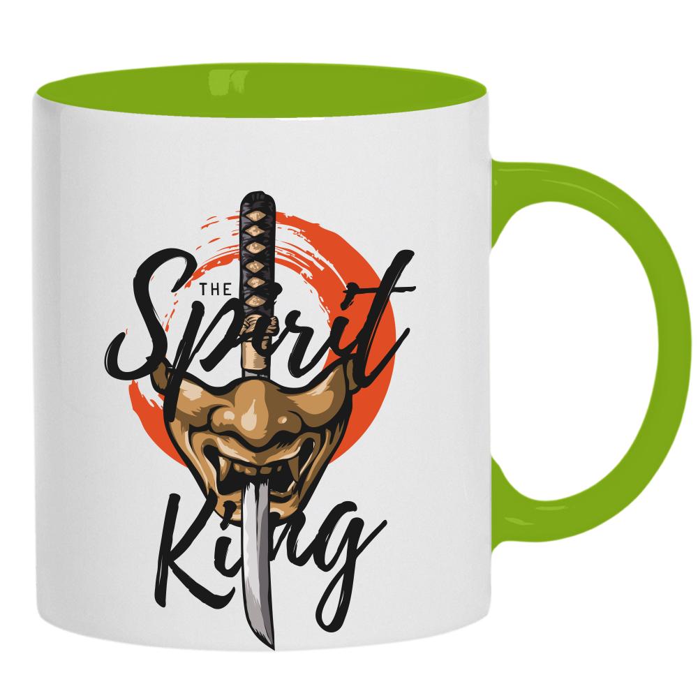 Spirit King kubek ucho kolor kolor zielony