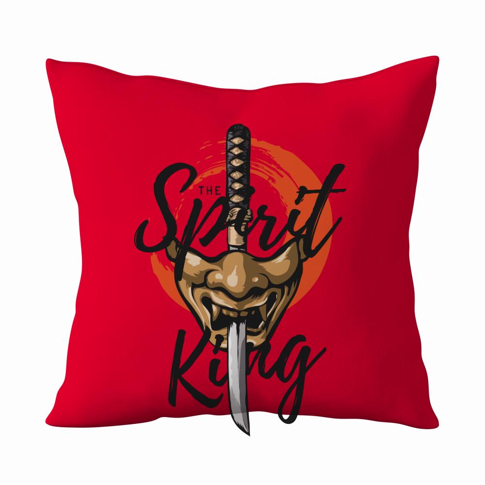 Spirit King poduszka kolor czerwony