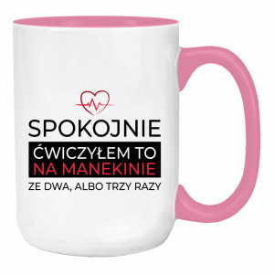 Spokojnie, ćwiczyłem to na manekinie.