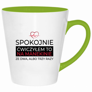 Spokojnie, ćwiczyłem to na manekinie.