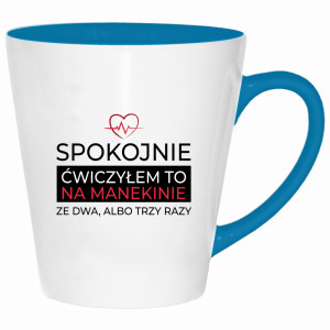 Spokojnie, ćwiczyłem to na manekinie.