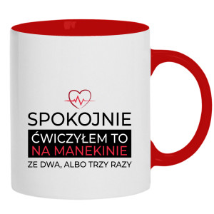 Spokojnie, ćwiczyłem to na manekinie.