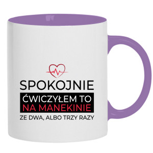 Spokojnie, ćwiczyłem to na manekinie.
