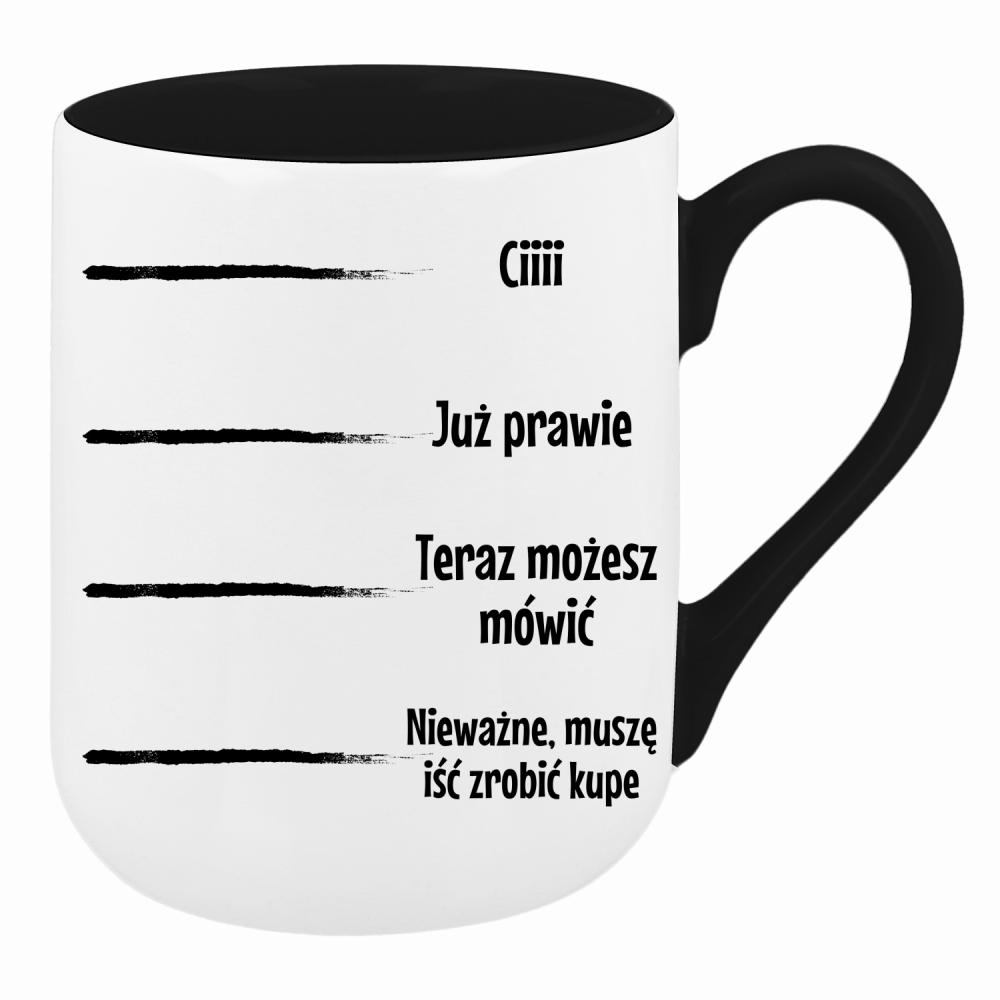 Sprawdź, kiedy możesz do mnie mówić kubek coffee